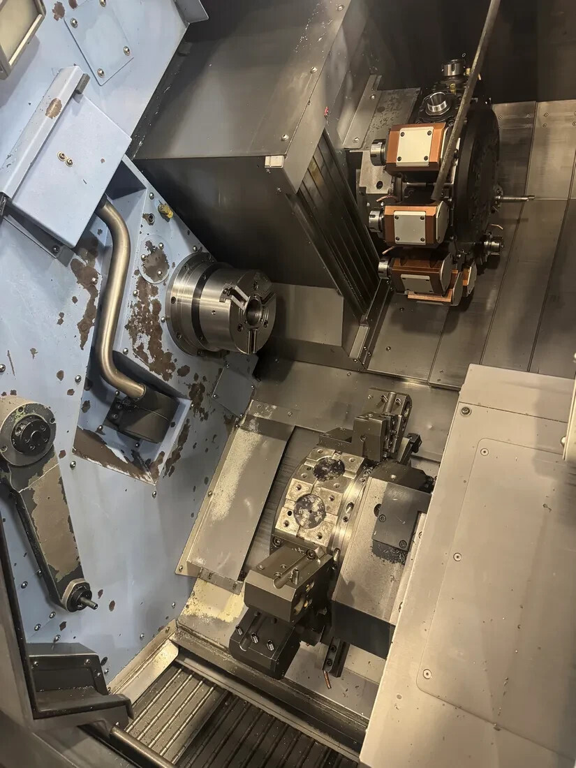 Daewoo Doosan #PUMA-TT1800SY, 5-Axis CNC Lathe, 39.1" swing, 8" chuck, 12-station dual turrets, live tools - Image 2