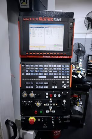 Mazak #Cybertech-Turn-4500, CNC Lathe, 33.8" swing, 120" cutting length, 21" chuck, 5.5" spindle bore, 50 HP - Image 5