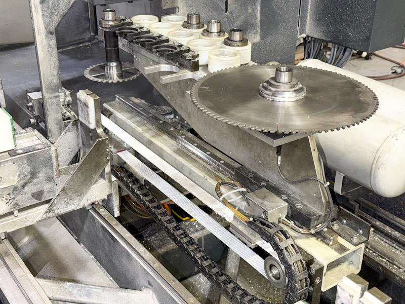 Elumatec #SBZ-150, CNC profile machining center, 15.75" saw blade, 5-axis, 24000 RPM, 8-tool changer, 2015 - Image 9