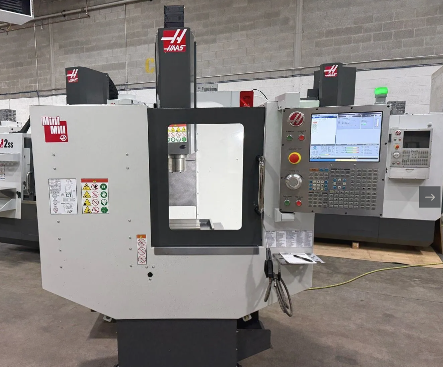 Haas #MINI-MILL-EDU, vertical machining center, 16" X, 12" Y, 10" Z, 7.5 HP, 10 automatic tool changer, 4000 - Image 1
