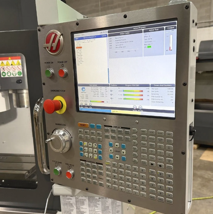 Haas #MINI-MILL-EDU, vertical machining center, 16" X, 12" Y, 10" Z, 7.5 HP, 10 automatic tool changer, 4000 - Image 3