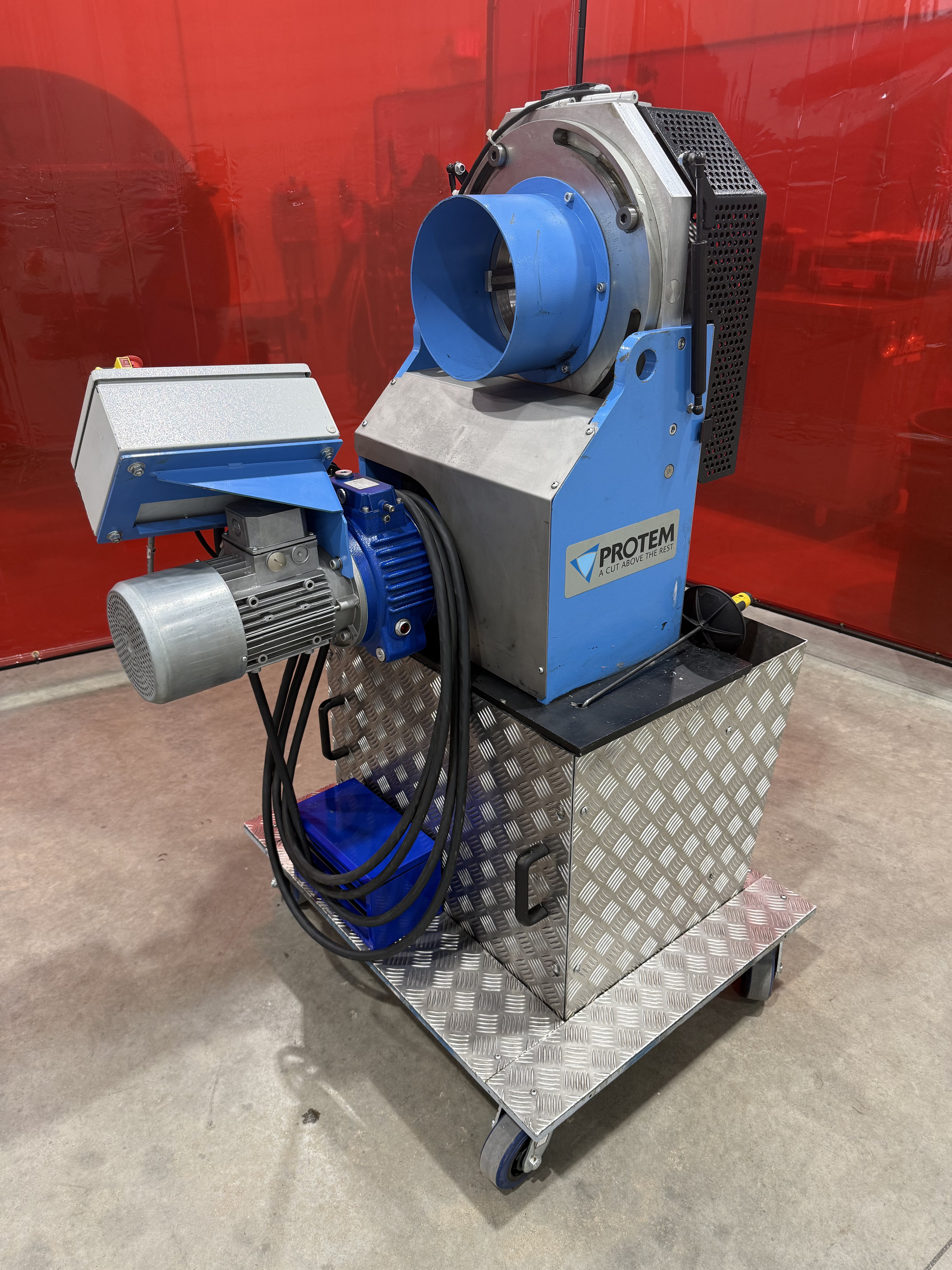 1/2" - 6" Protem #MF-170, Pipe Beveling Machine, excellent condition - Image 5
