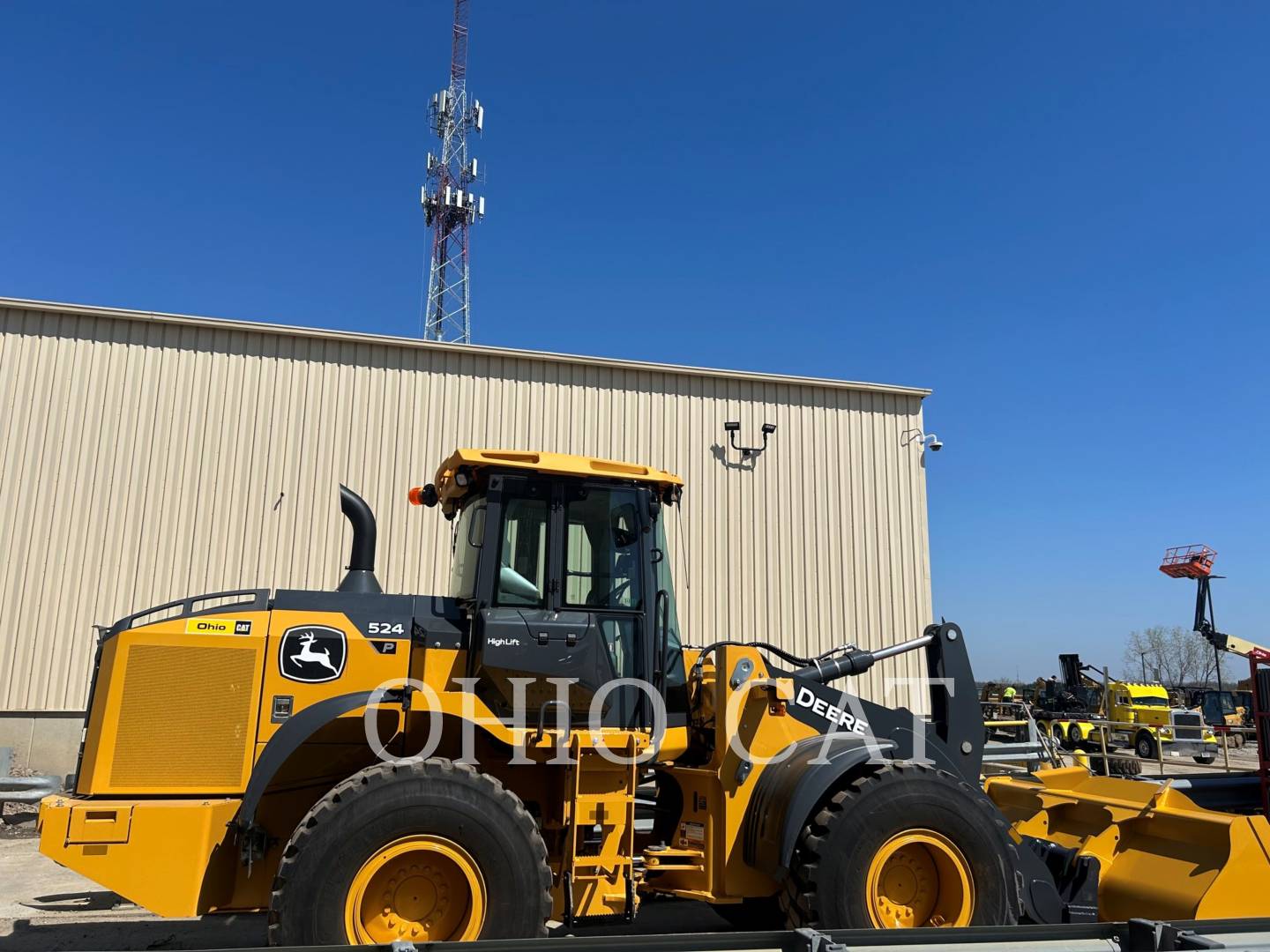 Deere & Co. 524P, Wheel Loader, 664 hours, S/N: PLH17426, 2022 - Image 1