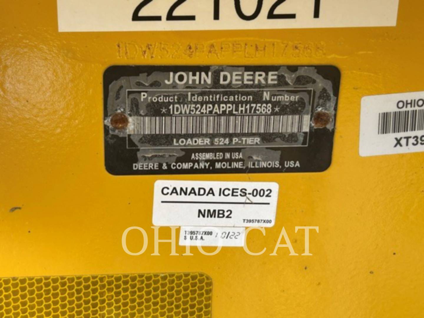 Deere & Co. 542P, Wheel Loader, 1744 hours, S/N: PLH17568, 2023 - Image 6