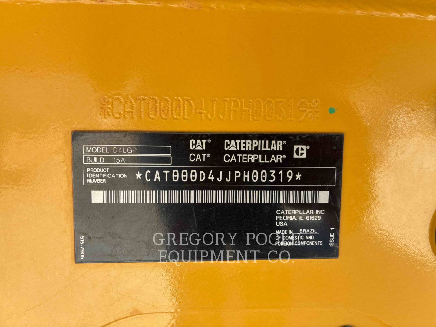 Caterpillar D415VP, 4308 hours, S/N: JPH00319, 2021 - Image 5