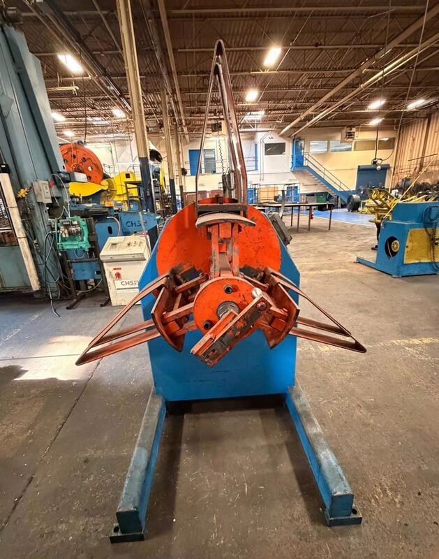 2500 lb. Jaybird Automation #CRM251260, vari-speed motorized coil reel, 12" width, 60" outside dimensions - Image 2