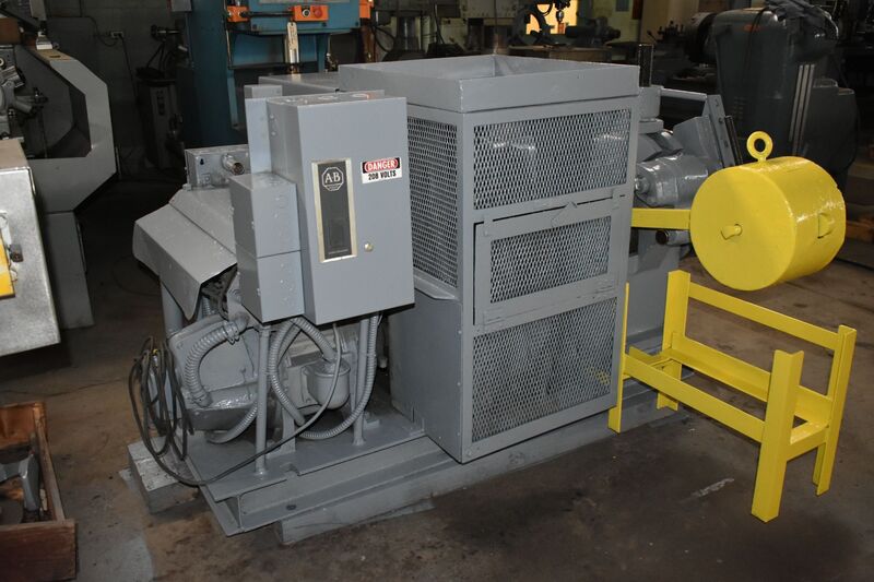 3" x 3" x 3/8" Buffalo #1, vertical angle bending roll, 10 HP, 40 FPM, extra rolls - Image 3