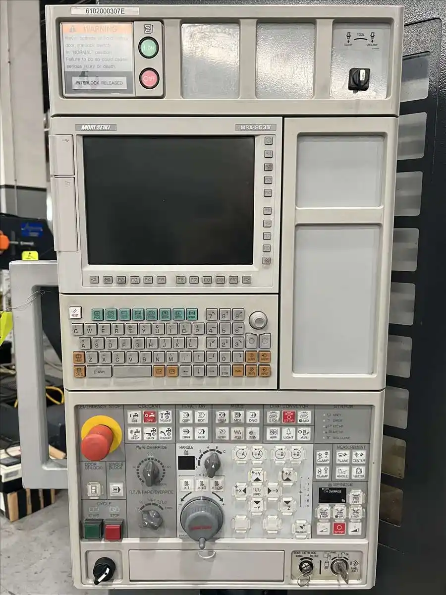 DMG, Mori #DuraVertical-635-ECO 3+1 CNC vertical machining center, MSX-853IV Control, 12000 RPM, 30 automatic - Image 8