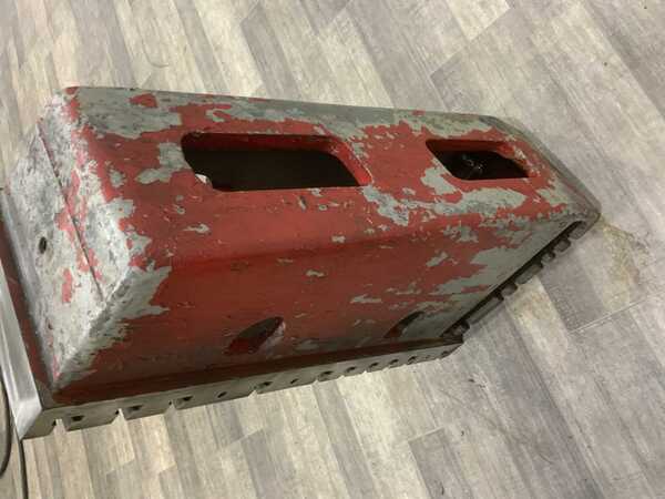 12" x 36" x 18" Giddings & Lewis, T-slotted angle plates, cast iron construction, 1 set - Image 4