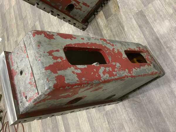 12" x 36" x 18" Giddings & Lewis, T-slotted angle plates, cast iron construction, 1 set - Image 6