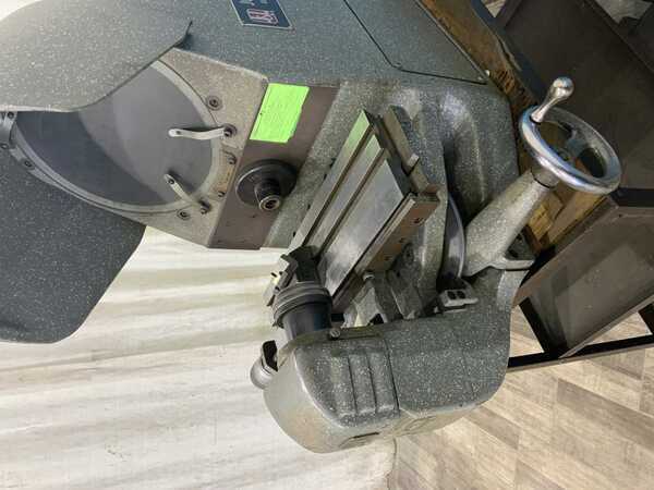 10" Jones & Lamson #PC14, optical comparator with bench, 16" x 5" table, manual power elevation - Image 3