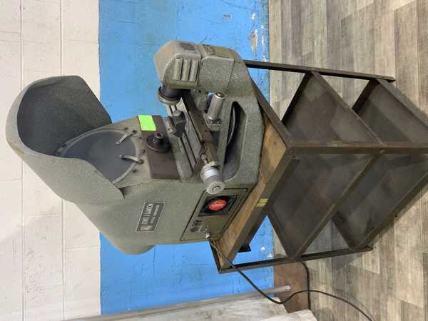 10" Jones & Lamson #PC14, optical comparator with bench, 16" x 5" table, manual power elevation - Image 8