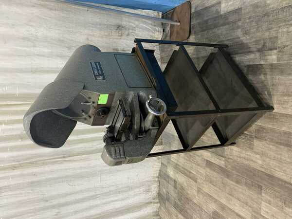 10" Jones & Lamson #PC14, optical comparator with bench, 16" x 5" table, manual power elevation - Image 9