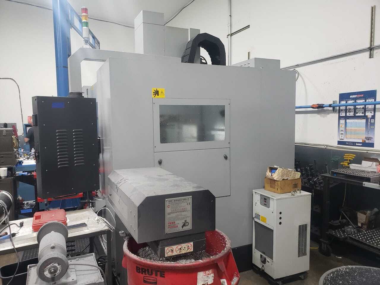 Ganesh #VFM-4024, Vertical Machining Center, 40" X, 24" Y, 22" Z, 30 HP, 12,000 RPM, 30 automatic tool - Image 6