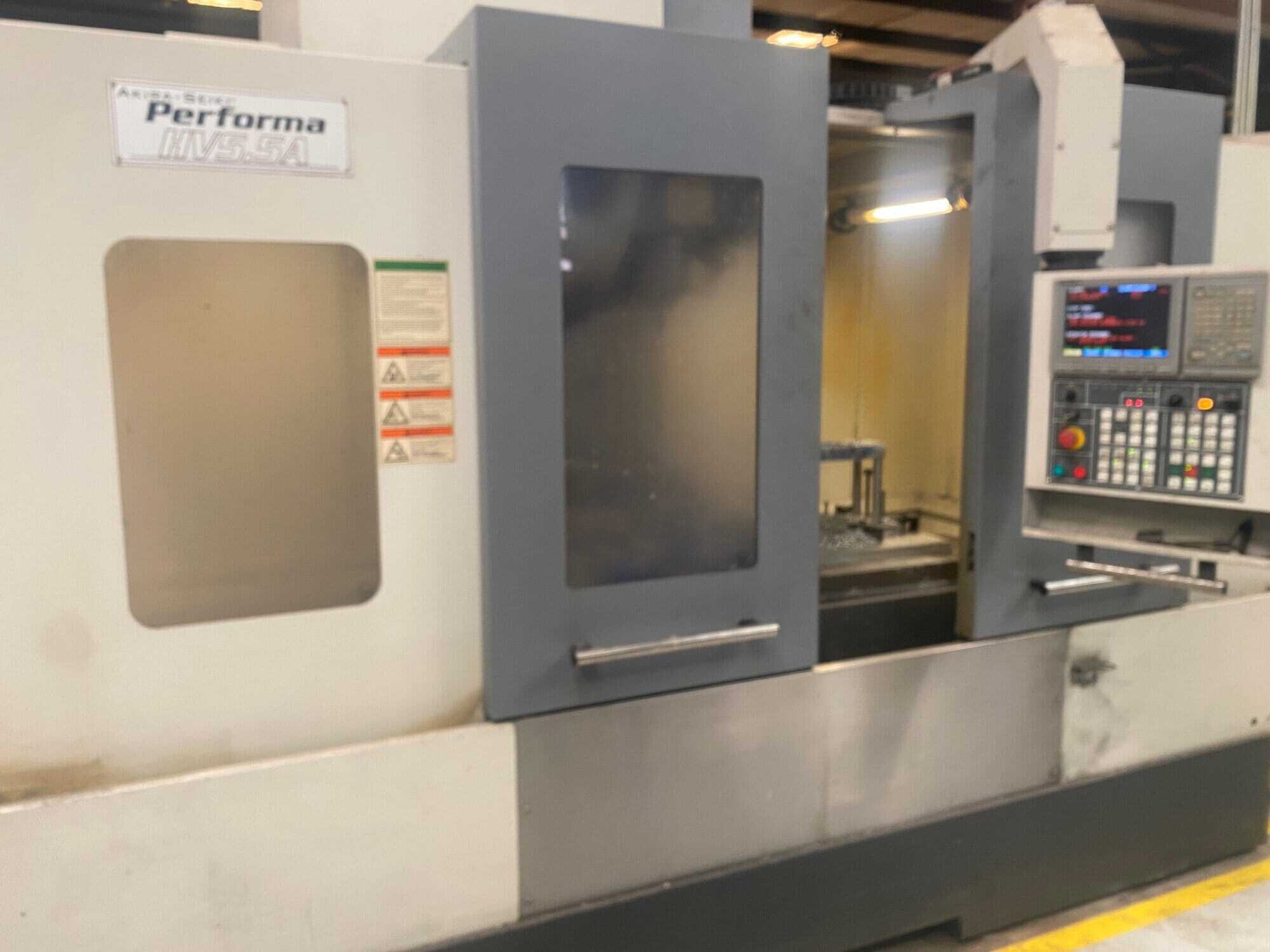 Akira-Seiki #Performa-HV5.5A, Vertical Machining Center, 59" x 23.6" table, 53.1" X, 25" Y, 26" Z, 8,000 RPM - Image 2