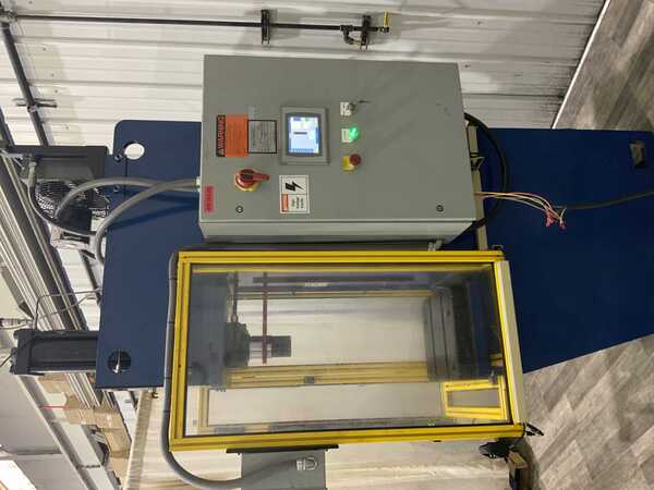 20 Ton, Denison #M5P-20F, C-frame hydraulic press, 24" stroke, 9" throat, 20" x 15-1/2" bed area, 5 HP, 2020 - Image 5