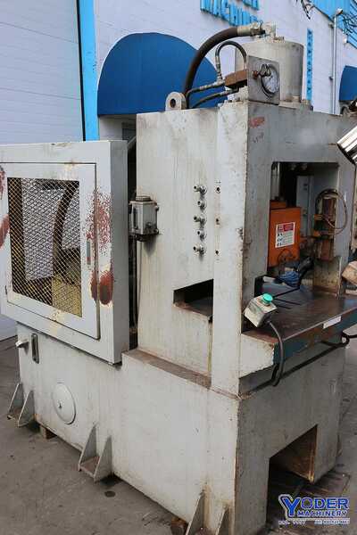 80 Ton, Yao Sheng #TSH-TUVB-830, hydraulic press, 10" x 10" ram, 16" x 27" bed area, 2007 - Image 5