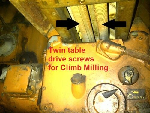 Jerwag #355/1000-FW-3568, horizontal mill, 56" table, 48" knee support, #50 spindle, 48 feeds - Image 7