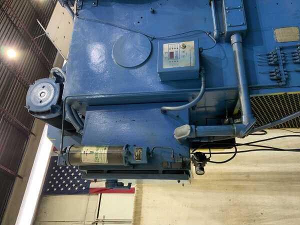 60 Ton, Federal #60, OBI flywheel press, 6" stroke, 15" Shut Height, 90 SPM, 7.5 HP, air clutch & brake, 1981 - Image 10