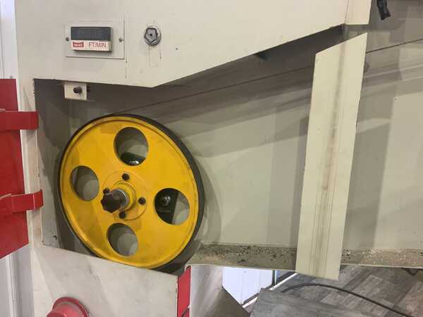 41" x 13" Dake Johnson #VH-40, vertical band saw, table feed, 10" stroke, 3 HP, blade grinder, 1994 - Image 8