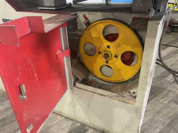 41" x 13" Dake Johnson #VH-40, vertical band saw, table feed, 10" stroke, 3 HP, blade grinder, 1994 - Image 10