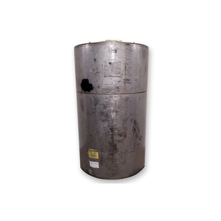 475 gallon Tote Systems, 9.5 psi, 304 Stainless Steel portable tank, 42" diameter x 6' H, 0.105" wall, 22" - Image 1