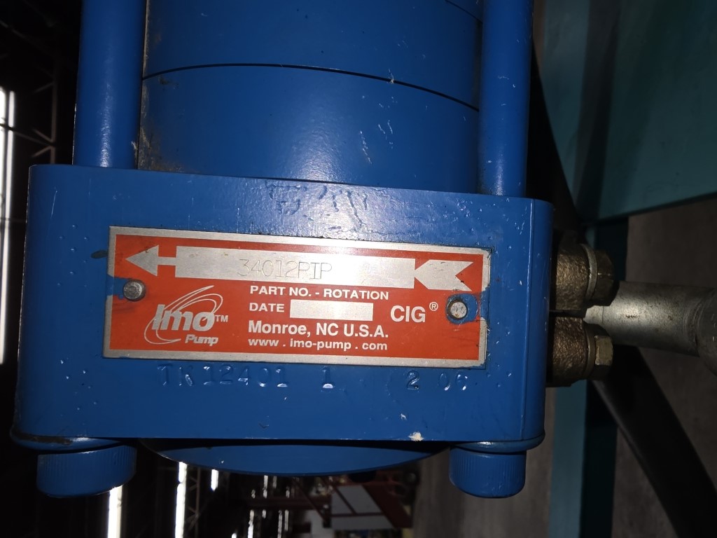 40 HP Hydraulic Power Unit, IMO Pump, 3.7 GPM, 180 Gal. Tank, 6kW Chromalox Immersion Heater, 5 Inline Filters - Image 8
