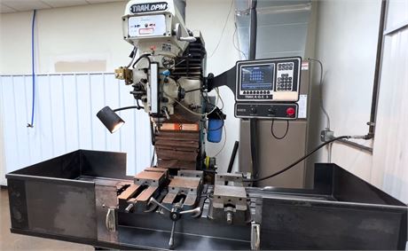 Trak #DPM, CNC Bed Mill, 31" X, 17" Y, 23.5" Z, #40 NST, 70-4200 RPM, 3 HP, digital read out, 1999 - Image 2