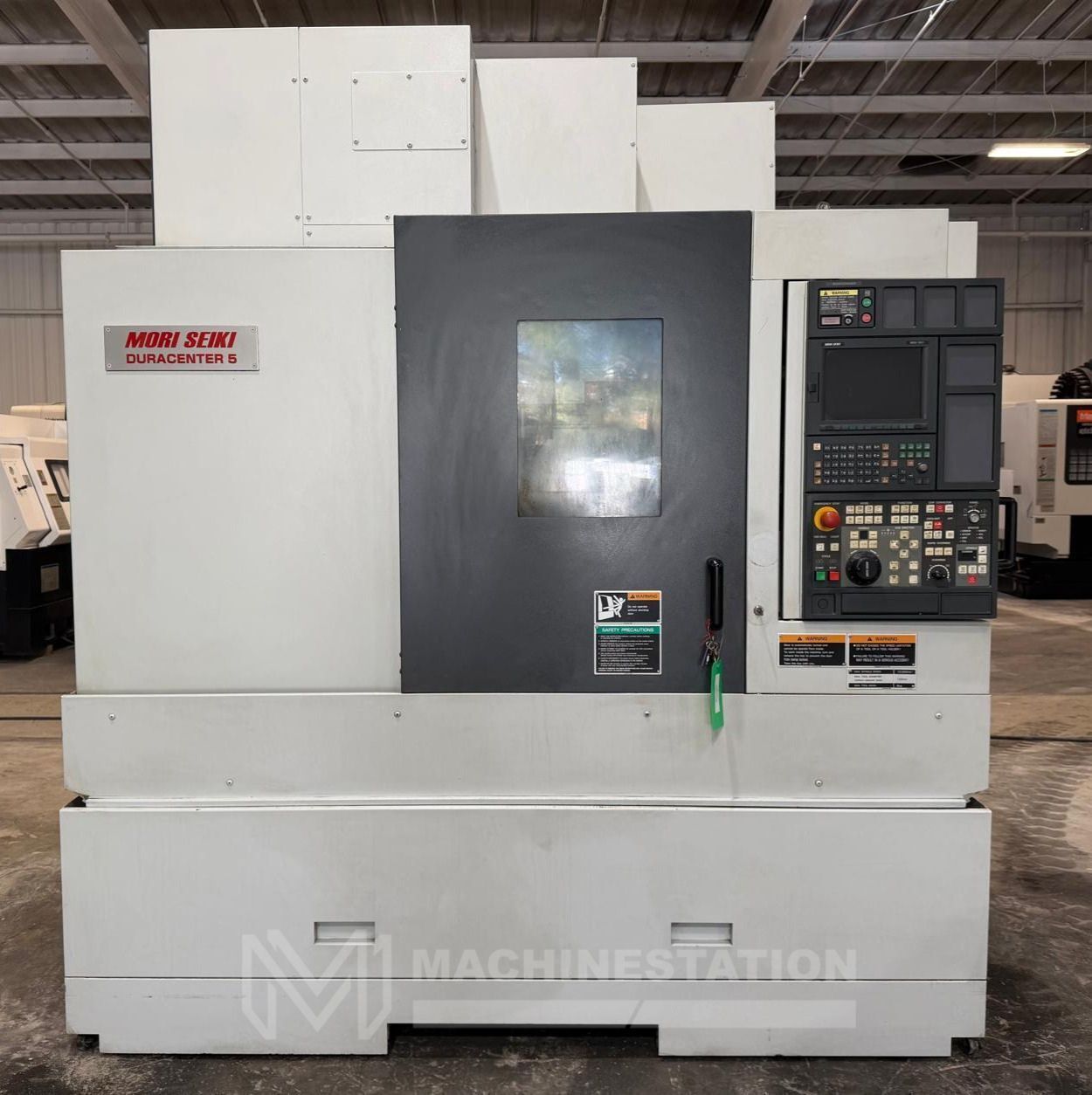 Mori Seiki #Duracenter-5, CNC vertical machining center, 20 side mount tool changer, 31.5" X, 20.1" Y, 20.1" - Image 1