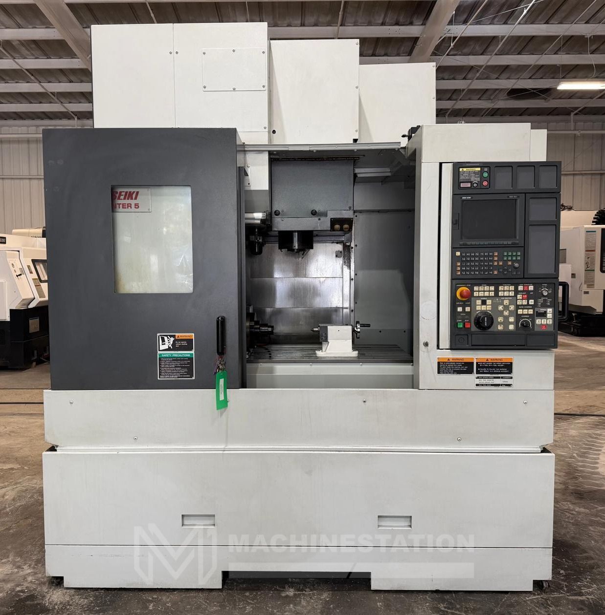 Mori Seiki #Duracenter-5, CNC vertical machining center, 20 side mount tool changer, 31.5" X, 20.1" Y, 20.1" - Image 2