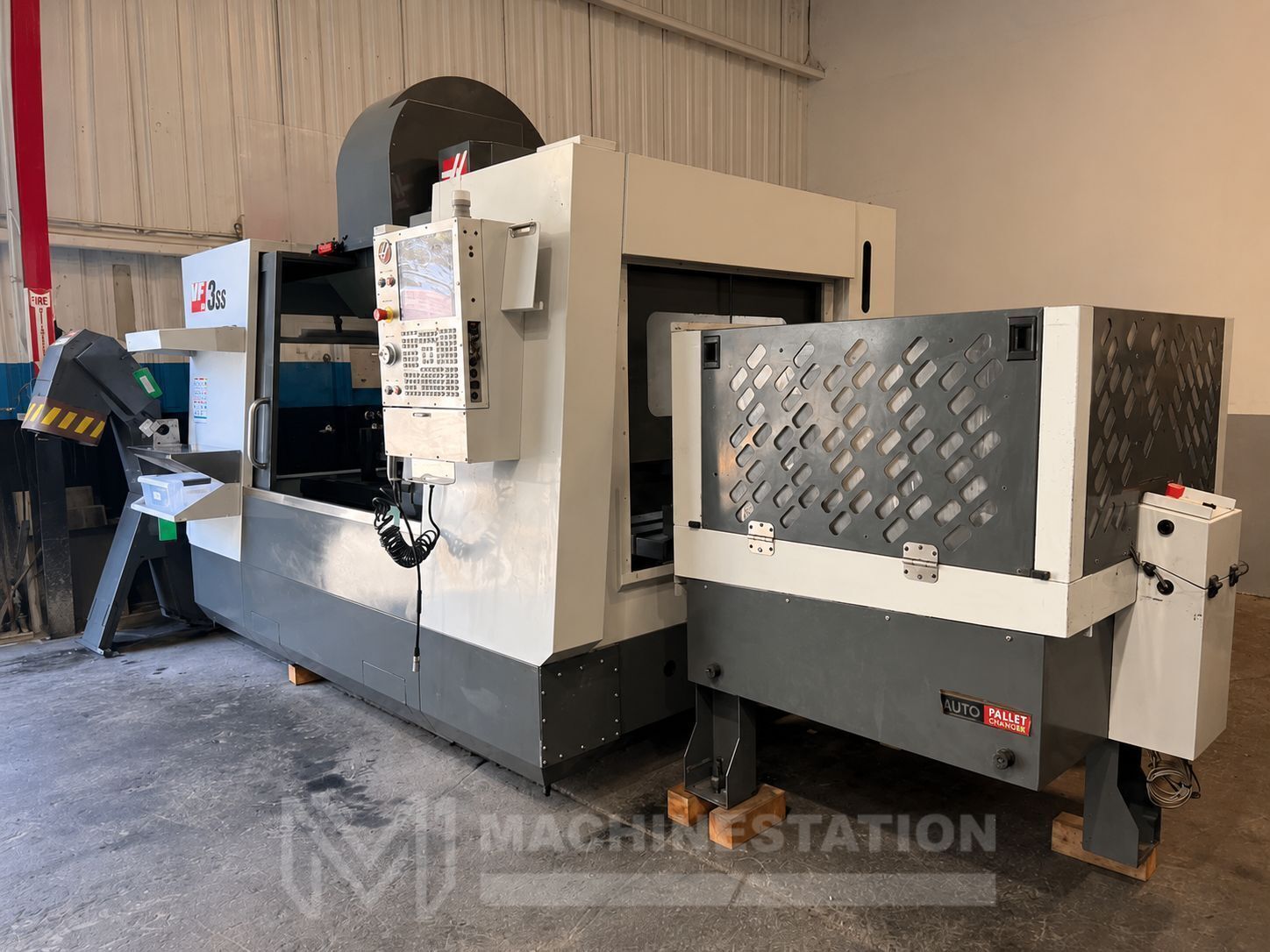 Haas #VF-3SS-APC, CNC vertical machining center, 40 automatic tool changer, 40" X, 20" Y, 25" Z, 12000 RPM - Image 3