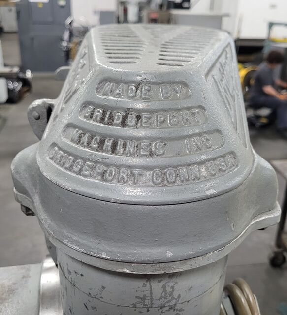 Bridgeport #E, shaping attachment, 4" stroke, 6 speeds, 70-420 SPM, 1/3 HP, 208-230/460 V. (2 available) - Image 6