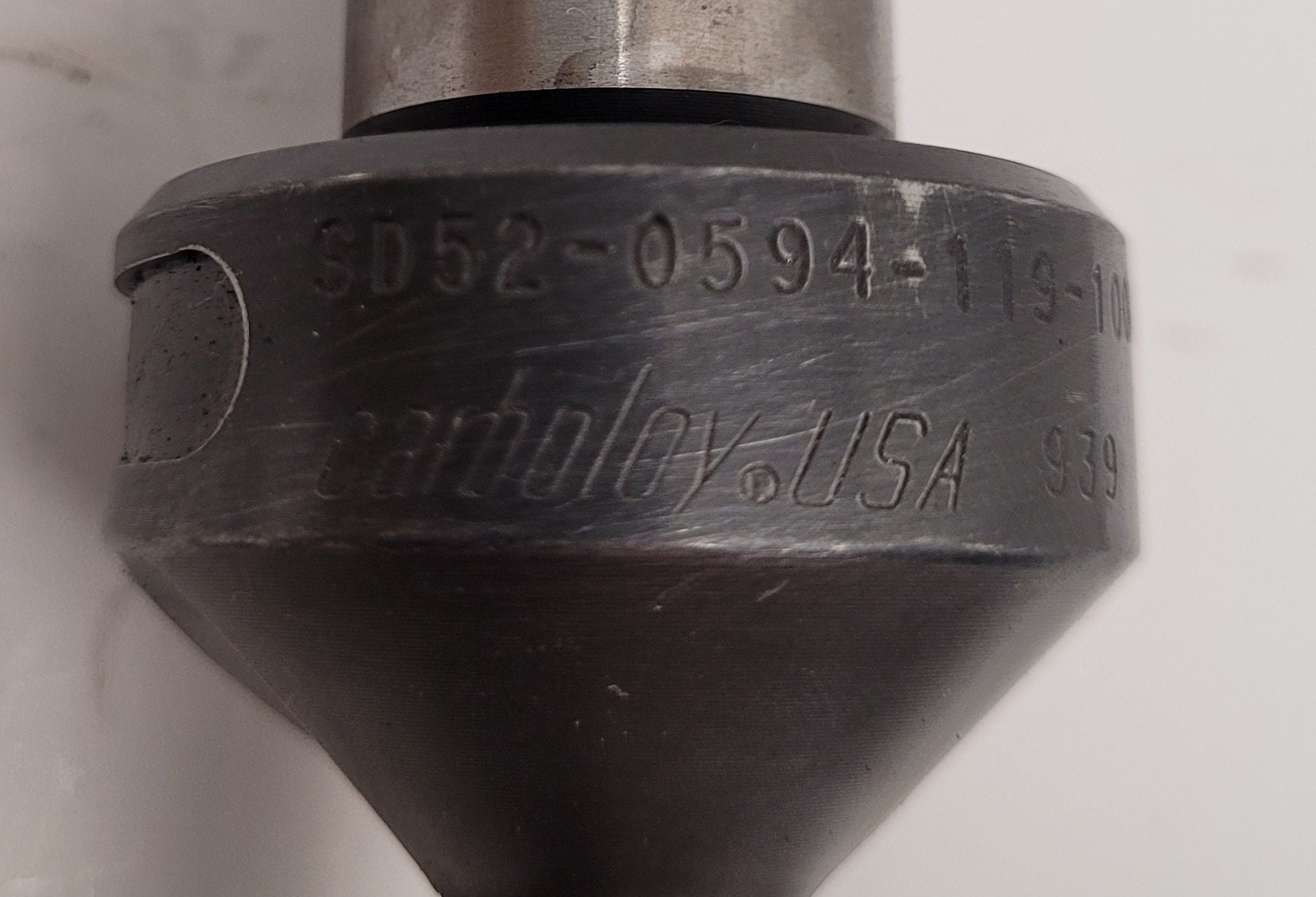 Seco Carboloy #SD52-0594-119-1000R743, PerfoMax indexable drill, .594" cut diameter, 1" shank, 4.621" OAL - Image 3