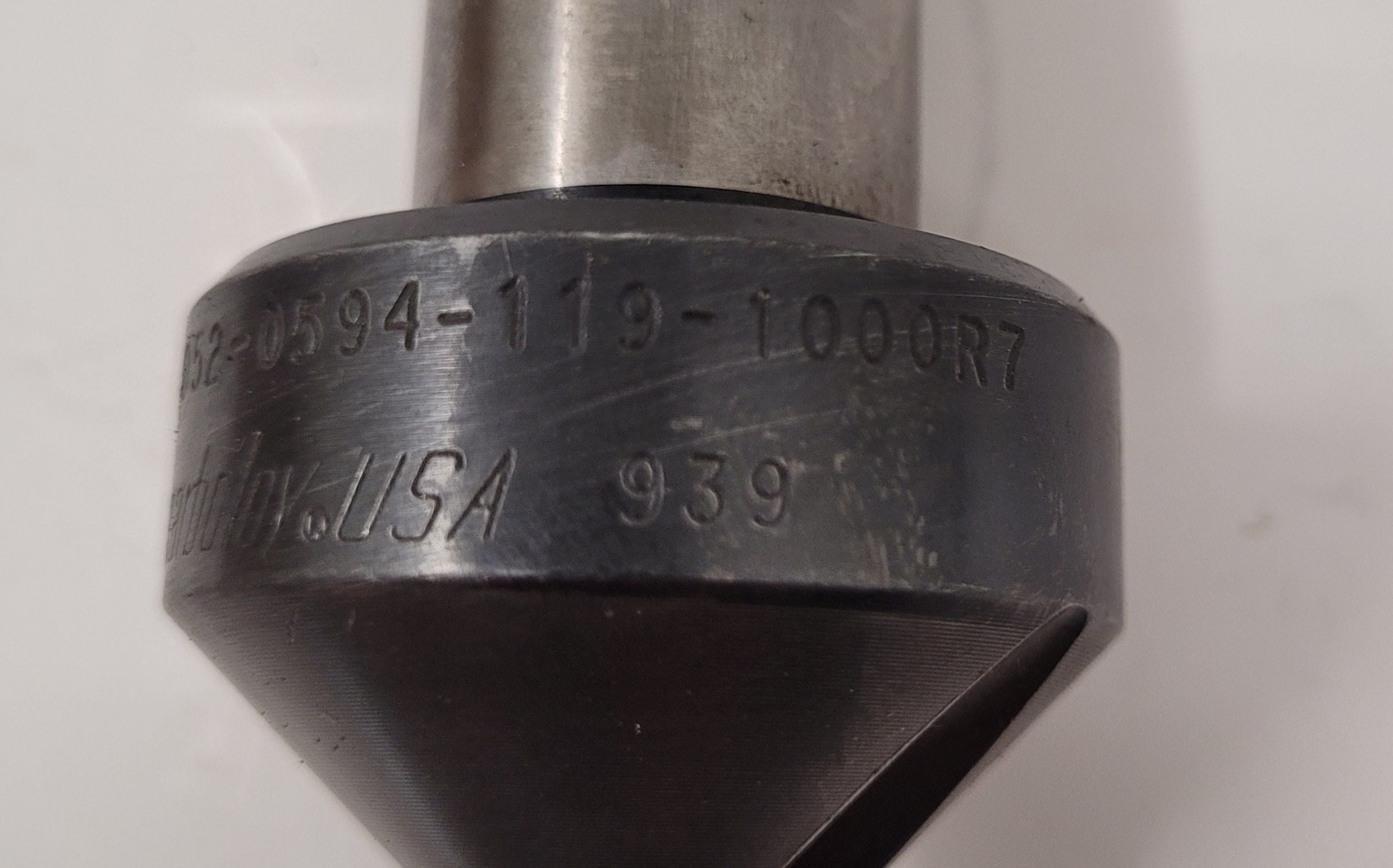 Seco Carboloy #SD52-0594-119-1000R743, PerfoMax indexable drill, .594" cut diameter, 1" shank, 4.621" OAL - Image 4