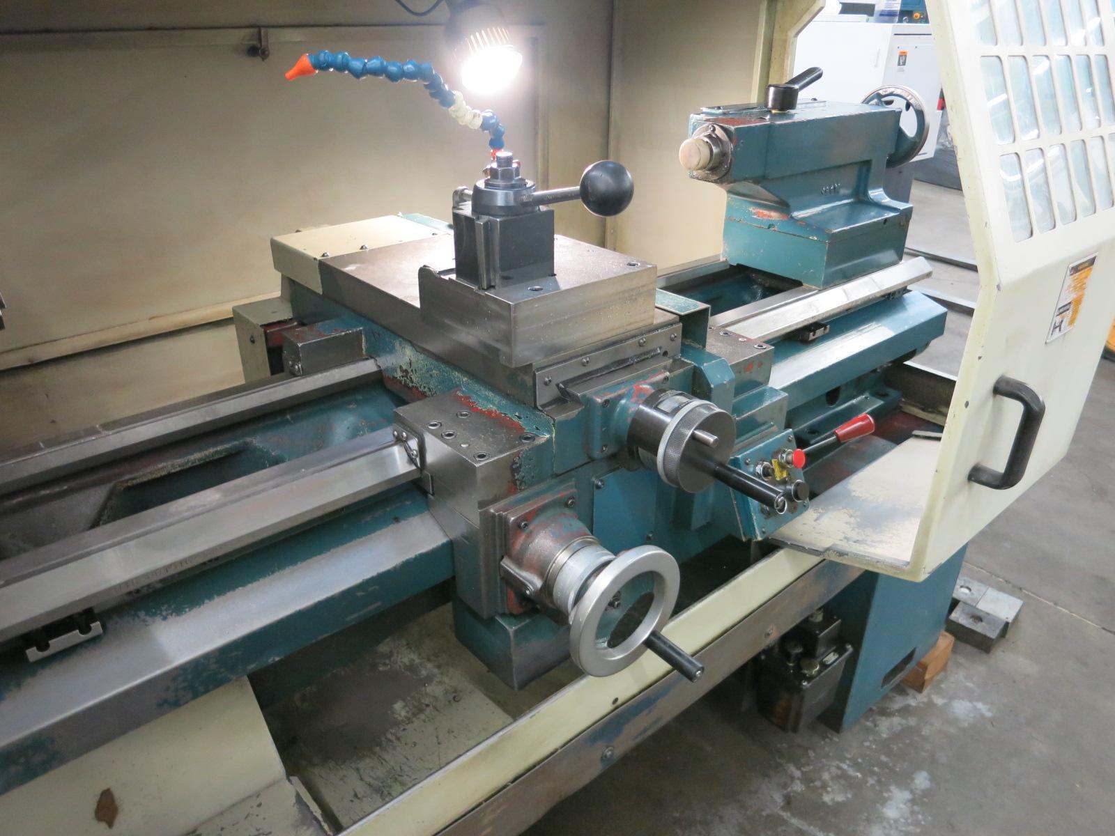Bridgeport Romi #EZ-Path-II, CNC lathe, 20" swing, 10" chuck, 3-jaw, 40" centers, 10 HP, 3500 RPM, Bridgeport - Image 9