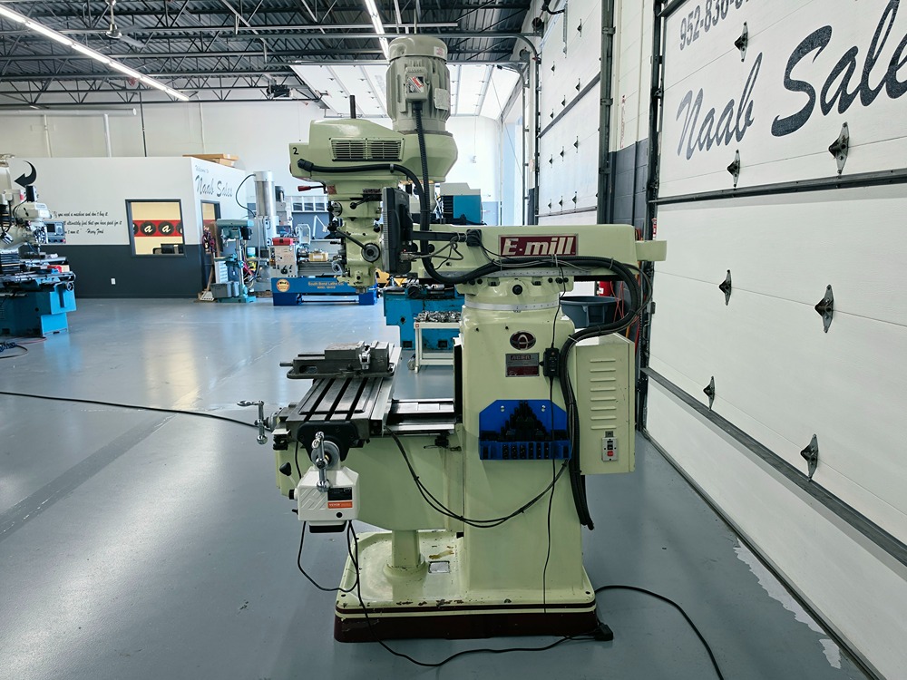 Acer #EVS-3VK, Vertical Turret Milling Machine, 10" x 50" table, 36.5" X, 17" Y, 19" vertical knee travel - Image 9