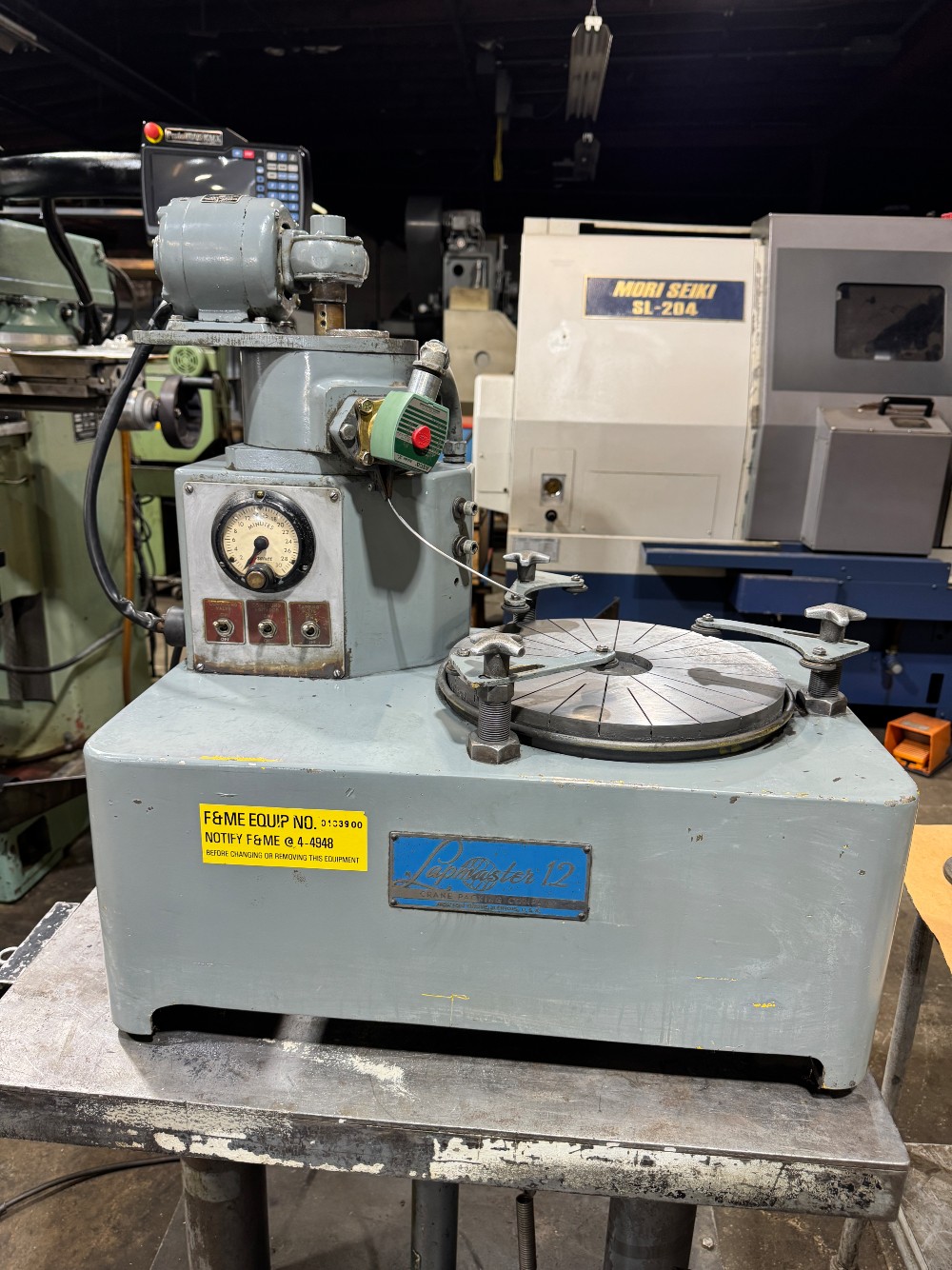 12" Lapmaster #12, single sided, open-face lapping & polishing machine - Image 1