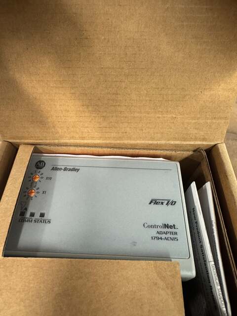 Allen-Bradley Flex I/O ControlNet Adapter Module 1794-ACN15 24 VDC - Image 1