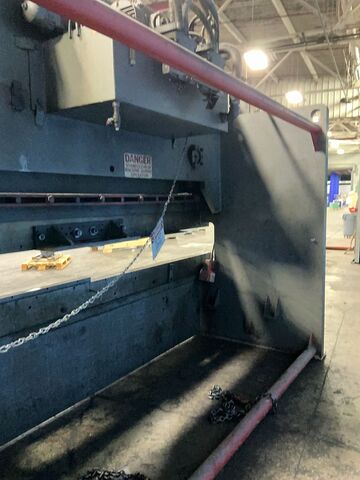 Hydra Tool #150-G, Press Brake, 144" bed, foot switch - Image 3