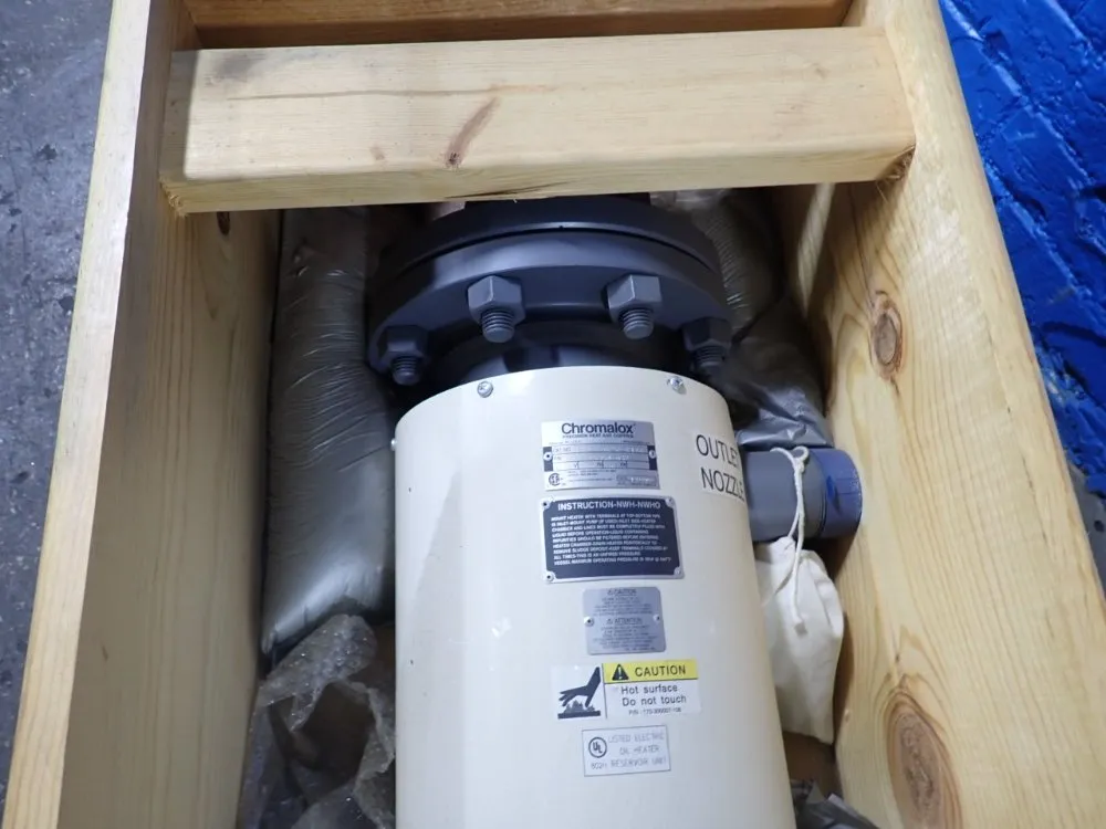 25 KW, Chromalox #NWH0-6-025P-F1XX, Circulation Heater - Image 5