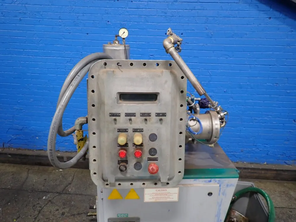 Netzsch #LMZ2, Horizontal Agitator Bead Mill, 2 liter, 7.5 HP, 1765 RPM, 2012 - Image 2