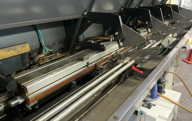 Fab Machinery #Turbo-5-55/3800/A, Bar Feeder, hydraulic unit, FMB Controller, 2007 - Image 9
