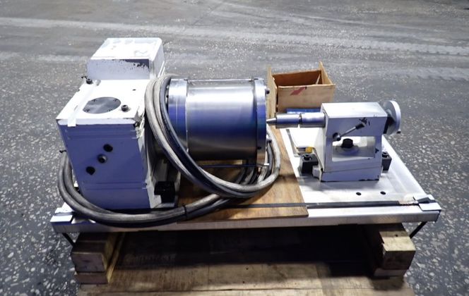 SMW #ET-200, CNC Indexer, 8" 3-jaw chuck, 1.75" bore, Accu-Smart 60 Control - Image 7