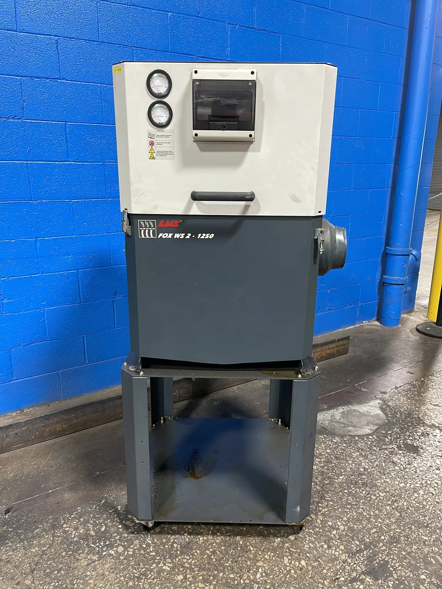 1248 cfm LNS #WS2-1250, Fox WS2 Mist Collector, 2.64 kW, 2018 - Image 1