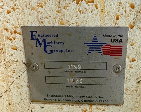 EMG #11036, Single-Pass Wire Draw Line, 30" inverted bull block, 0.512" to 0.217" wire capacity, 6,000 lb. - Image 4