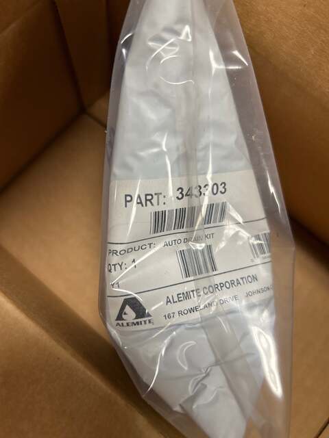 Alemite #5608-3, compressed air filter, 1/2" NPTF female, 250 PSI - Image 2