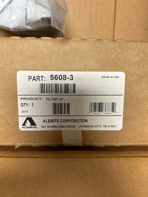 Alemite #5608-3, compressed air filter, 1/2" NPTF female, 250 PSI - Image 3