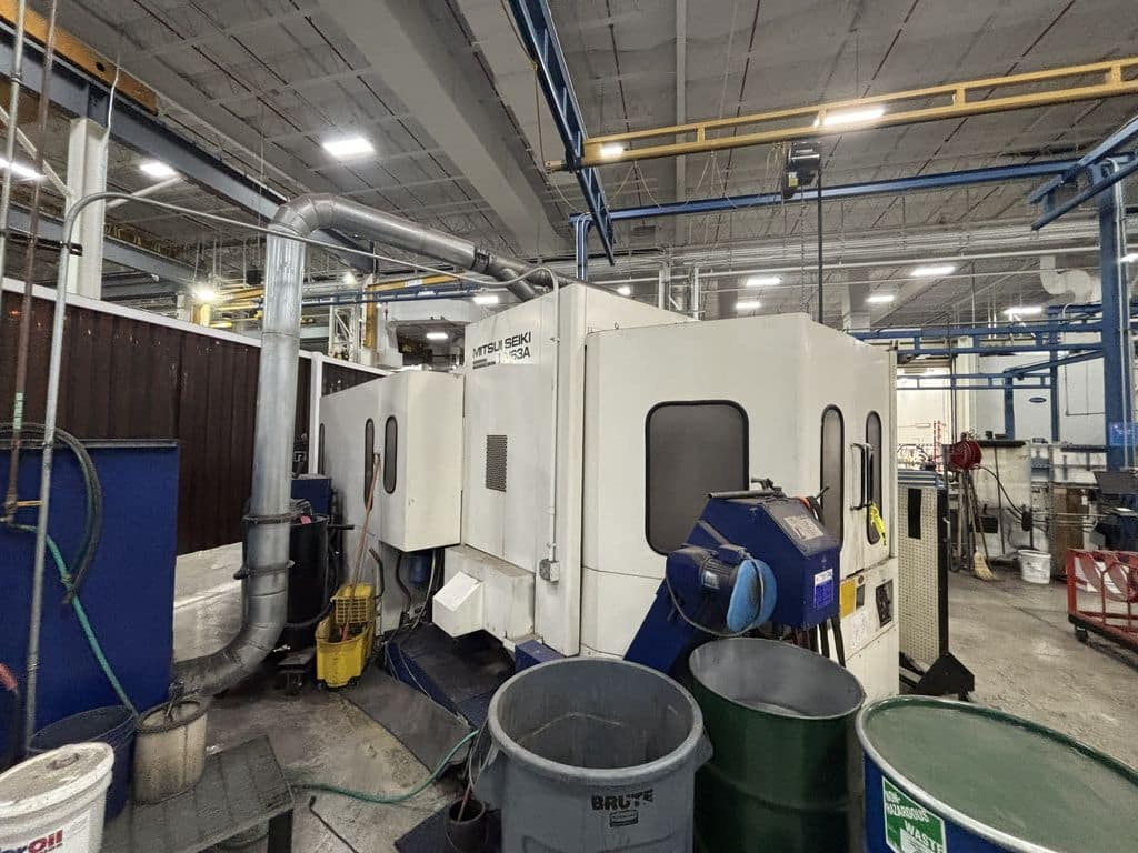 Mitsui-Seiki #HU63A, CNC Horizontal Machining Center, 4-Axis, 35.4" X, 31.5" Y, 31.5" Z, 6000 RPM, 120 - Image 1