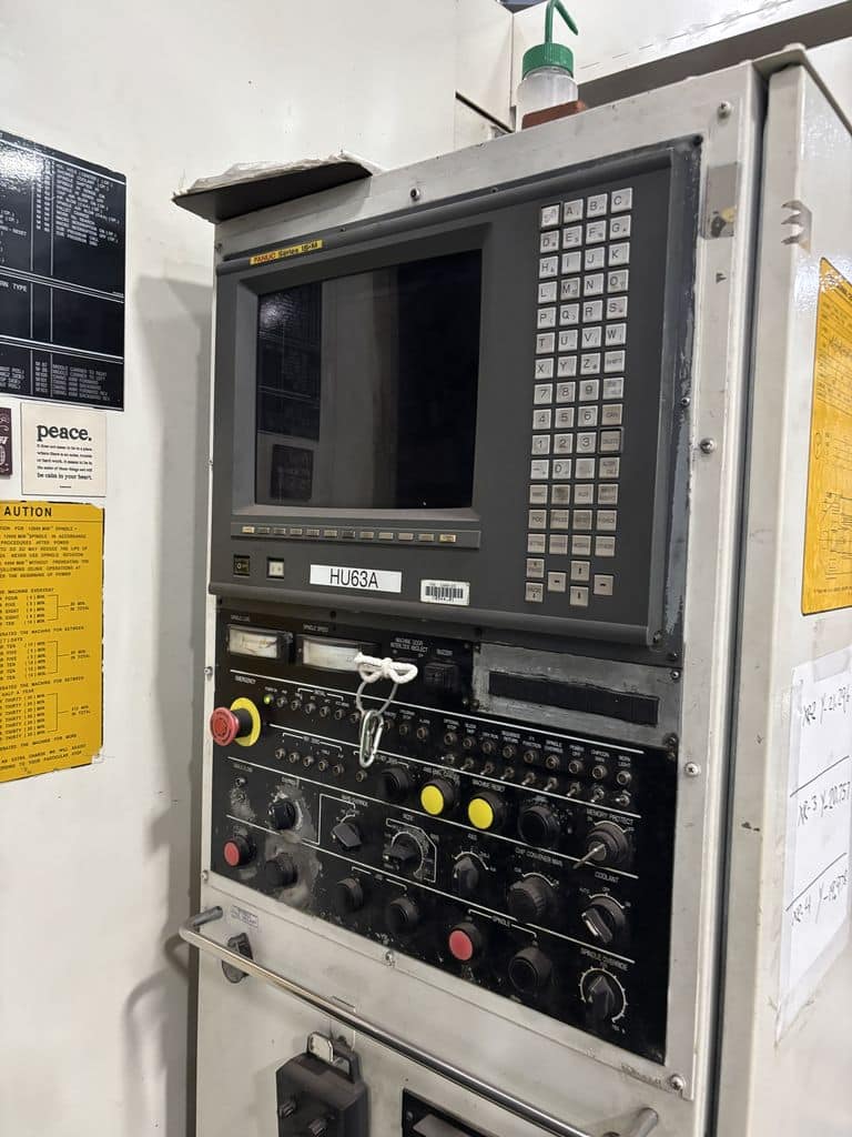 Mitsui-Seiki #HU63A, CNC Horizontal Machining Center, 4-Axis, 35.4" X, 31.5" Y, 31.5" Z, 6000 RPM, 120 - Image 3