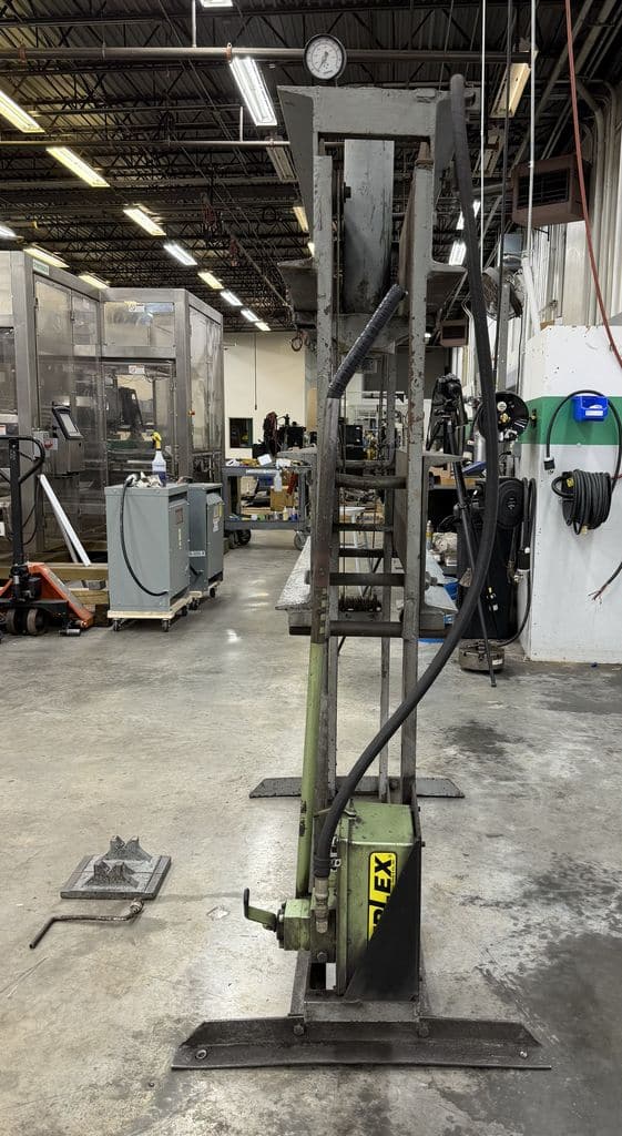 60 Ton, Rodgers #S-60-13-2, H-Frame hydraulic press, 13" stroke, 45" between frames, hand crank - Image 5